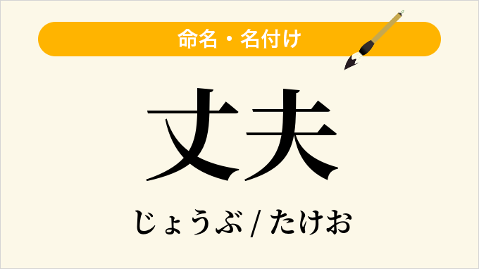 丈夫