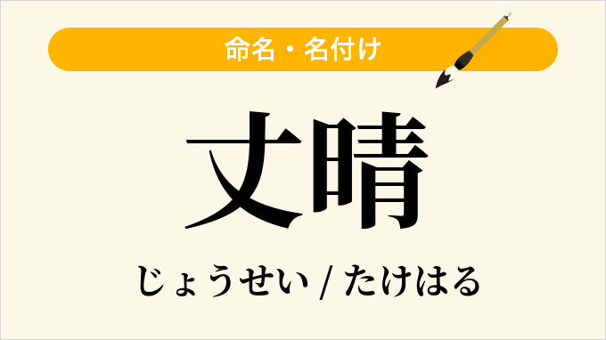 丈晴