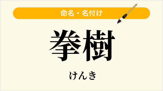 拳樹