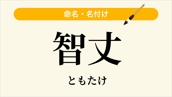 智丈