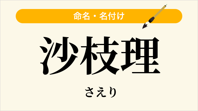 沙枝理