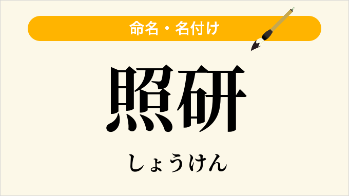 照研