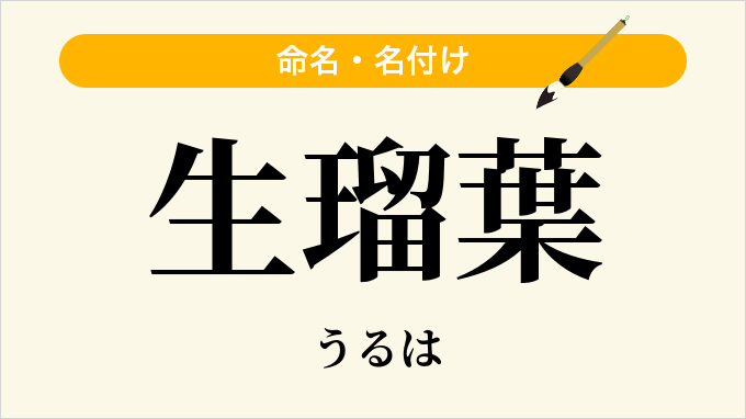 生瑠葉