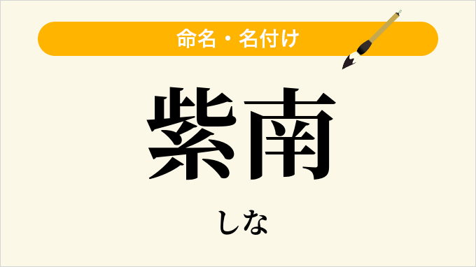 紫南