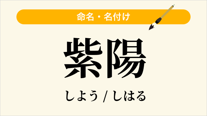 紫陽