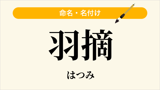 羽摘