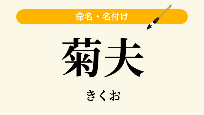 菊夫