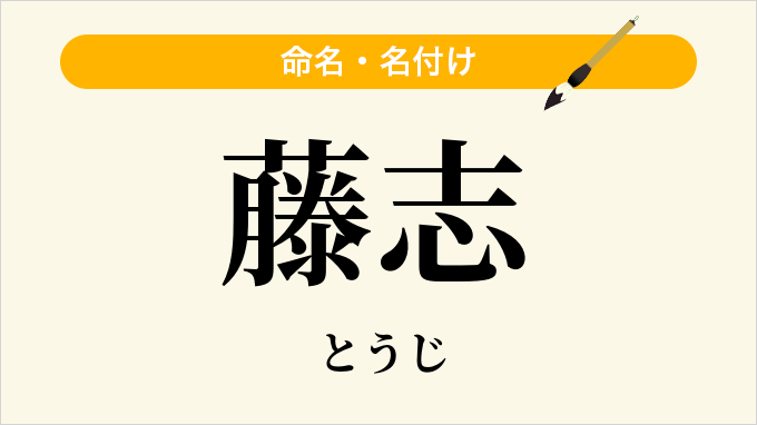 藤志