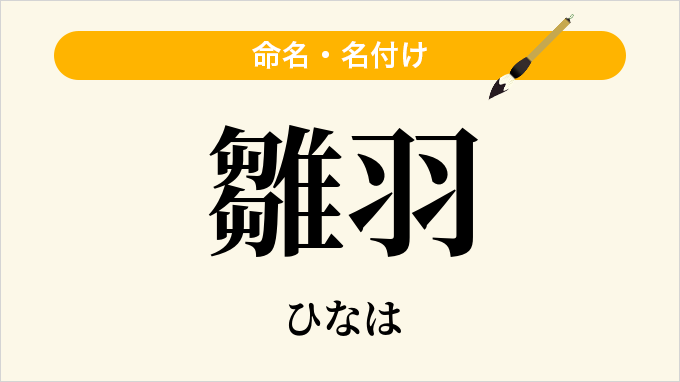 雛羽