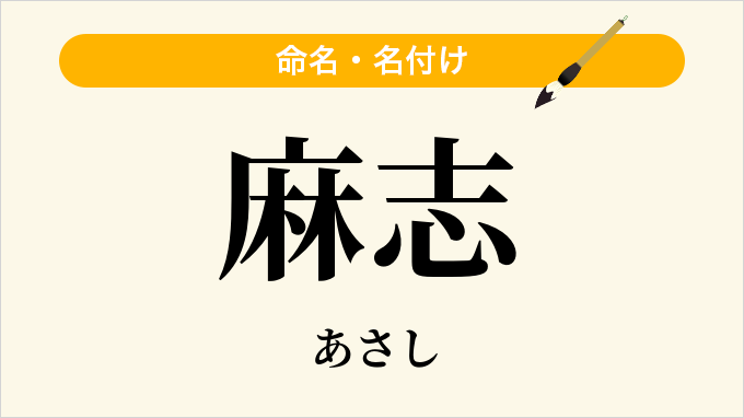 麻志